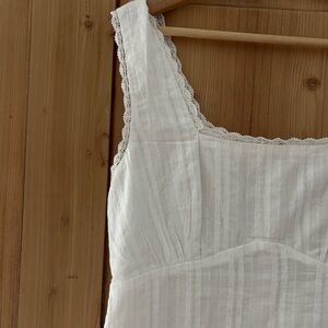 White Dress Eyelet